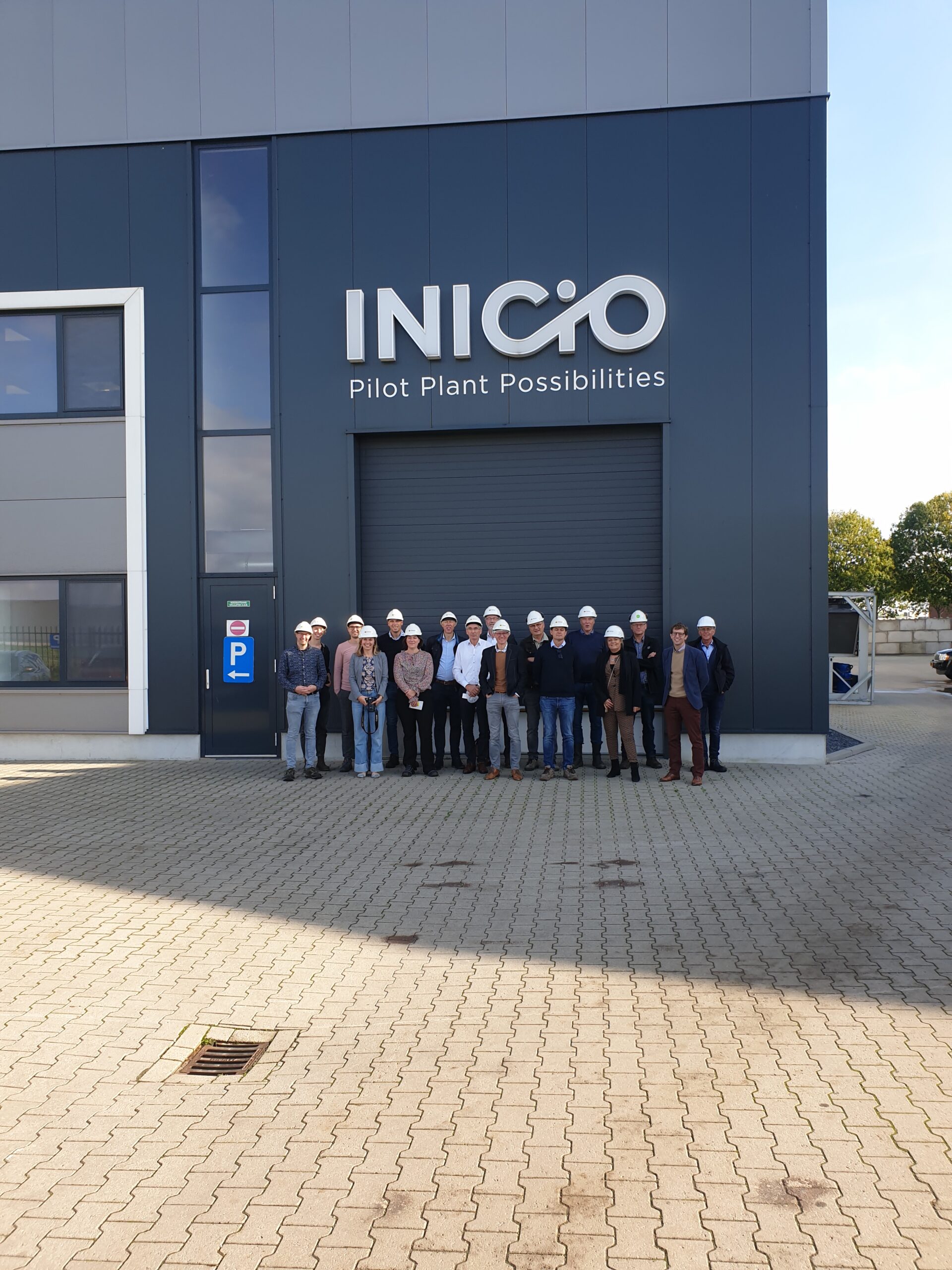 Werkbezoek pilotfabriek Inicio